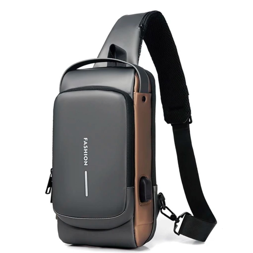 Bolso bandolera antirrobo con carga USB - La tranquilidad y el estilo que necesitas.